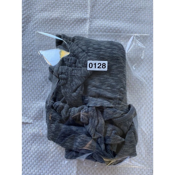 Anthropologie Left Of Center Grey Mock Turtle Neck Tunic Medium Lagenlook Nubby - Picture 9 of 9